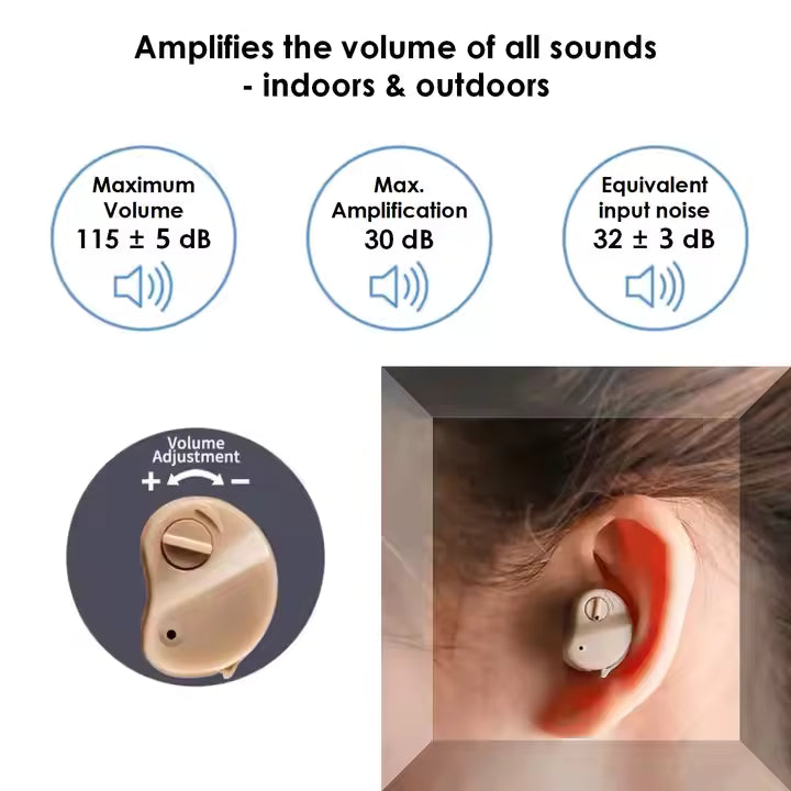 Hearing Amplifier Invisible In-ear Hearing Aid