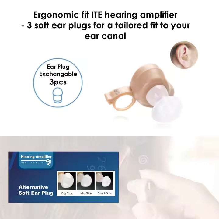 Hearing Amplifier Invisible In-ear Hearing Aid