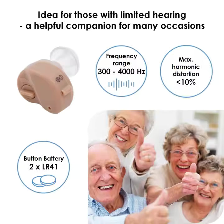 Hearing Amplifier Invisible In-ear Hearing Aid
